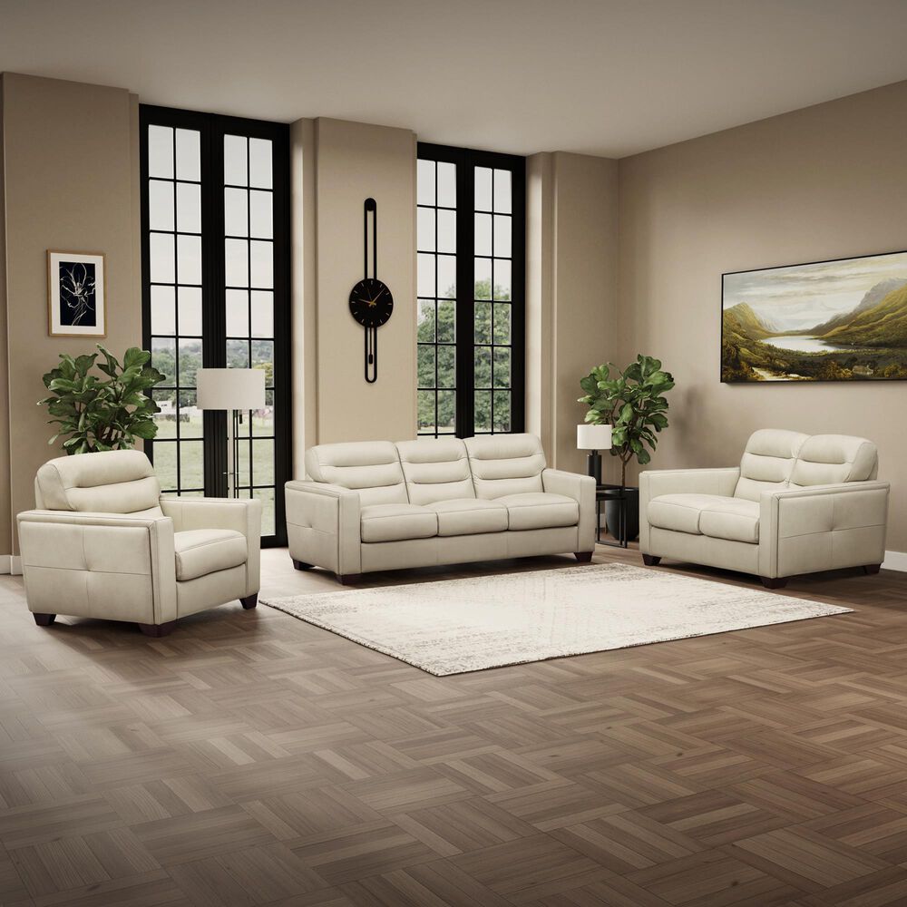Hydeline Monticello 3-Piece Stationary Living Room Set in Berlin Natural, , large