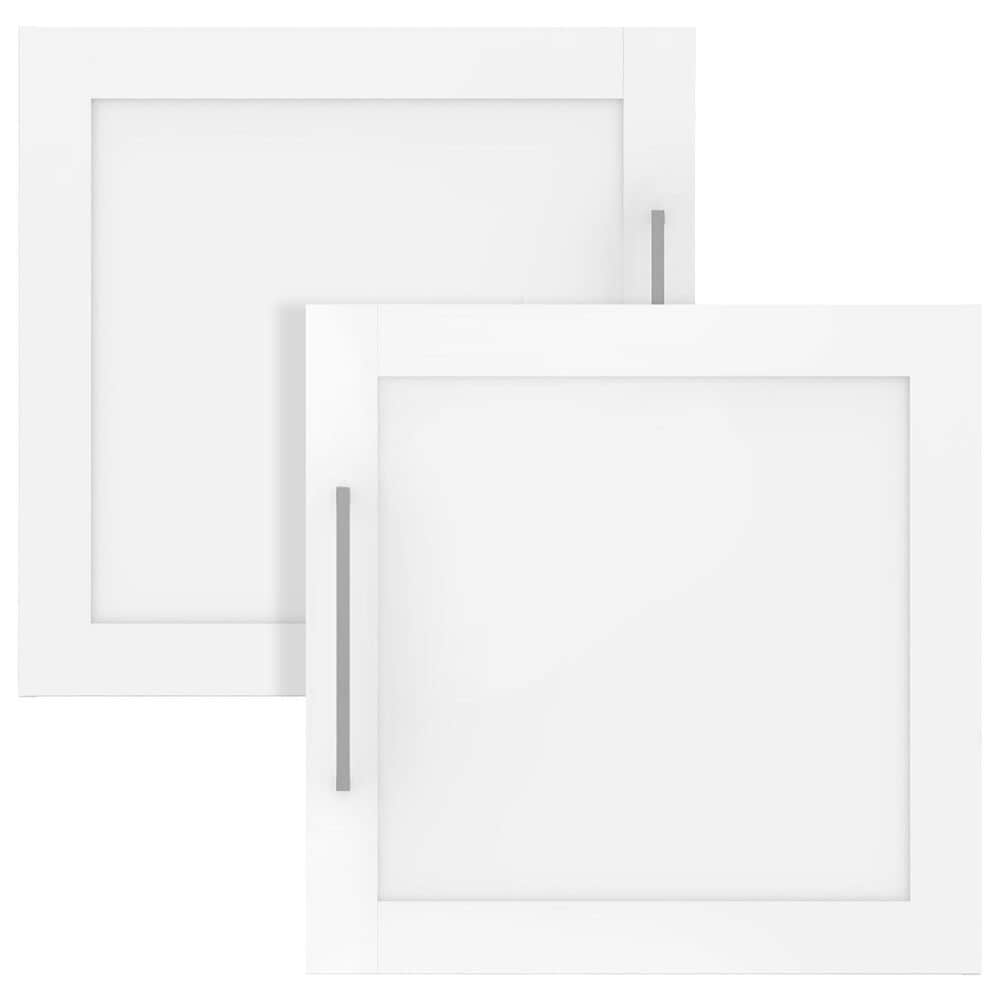 Sauder Wall-Mounted Upper Cabinet &amp; Doors Bundle, , large