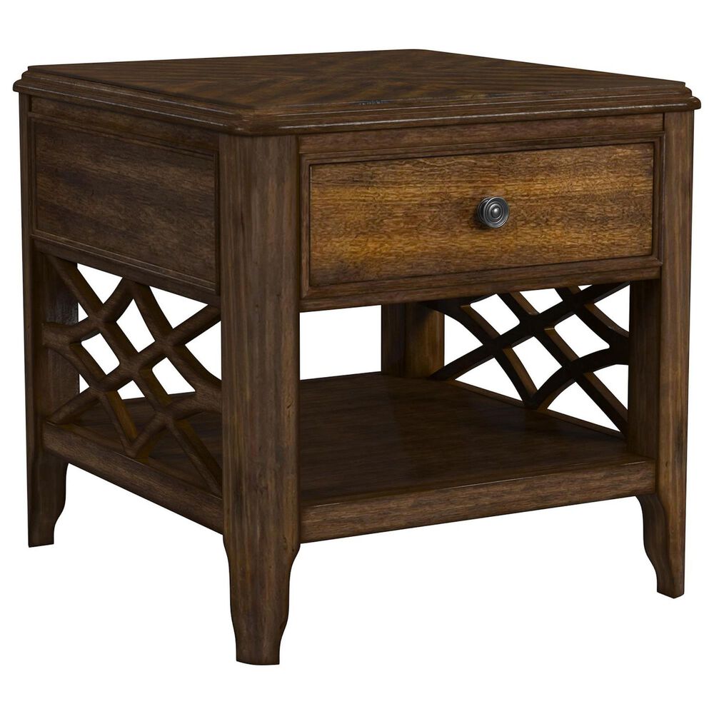 Mayberry Hill Phillipe End Table in Cherry, , large
