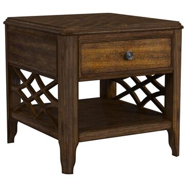 Mayberry Hill Phillipe End Table in Cherry, , large