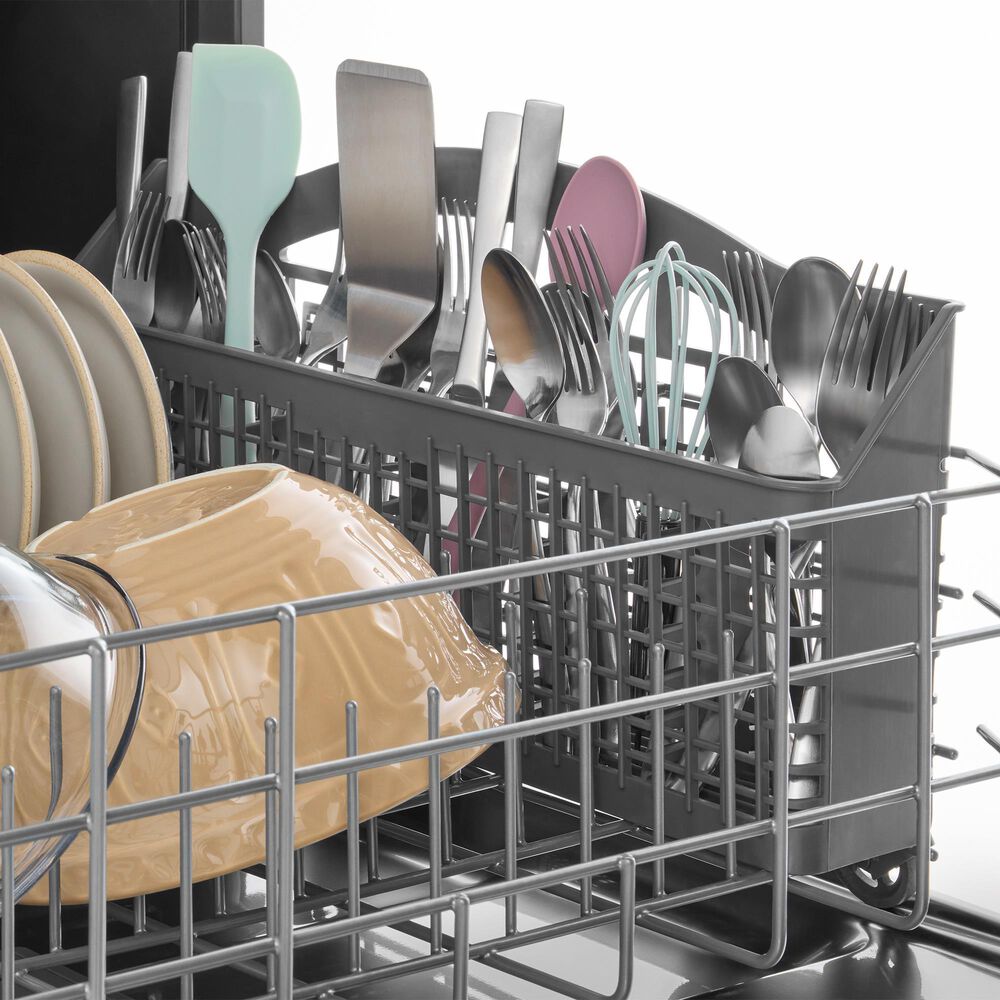 Whirlpool 24" Top Control Built-In Dishwasher with Adjustable 2nd Rack in Fingerprint Resistant Stainless Steel, , large