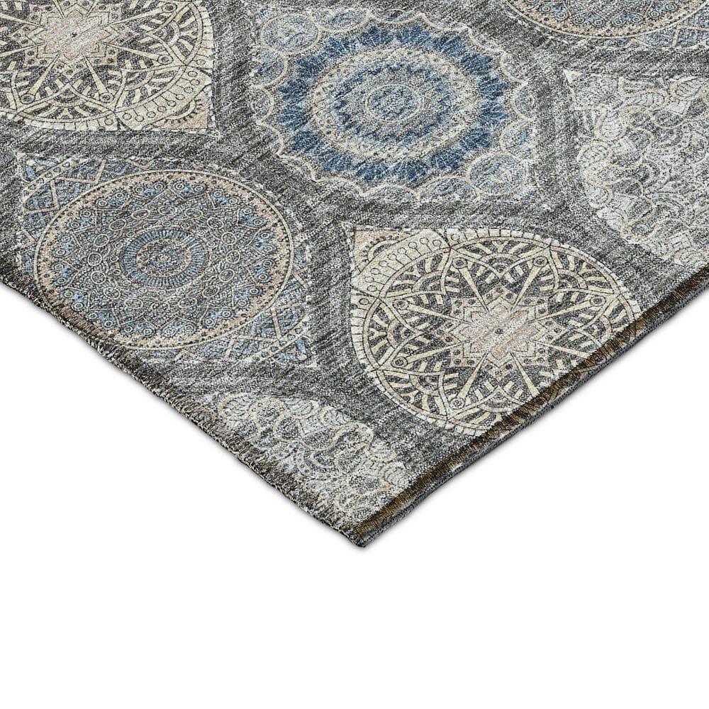 Dalyn Rug Company Solace SL1 1&#39;8&quot; x 2&#39;6&quot; Gray Area Rug, , large