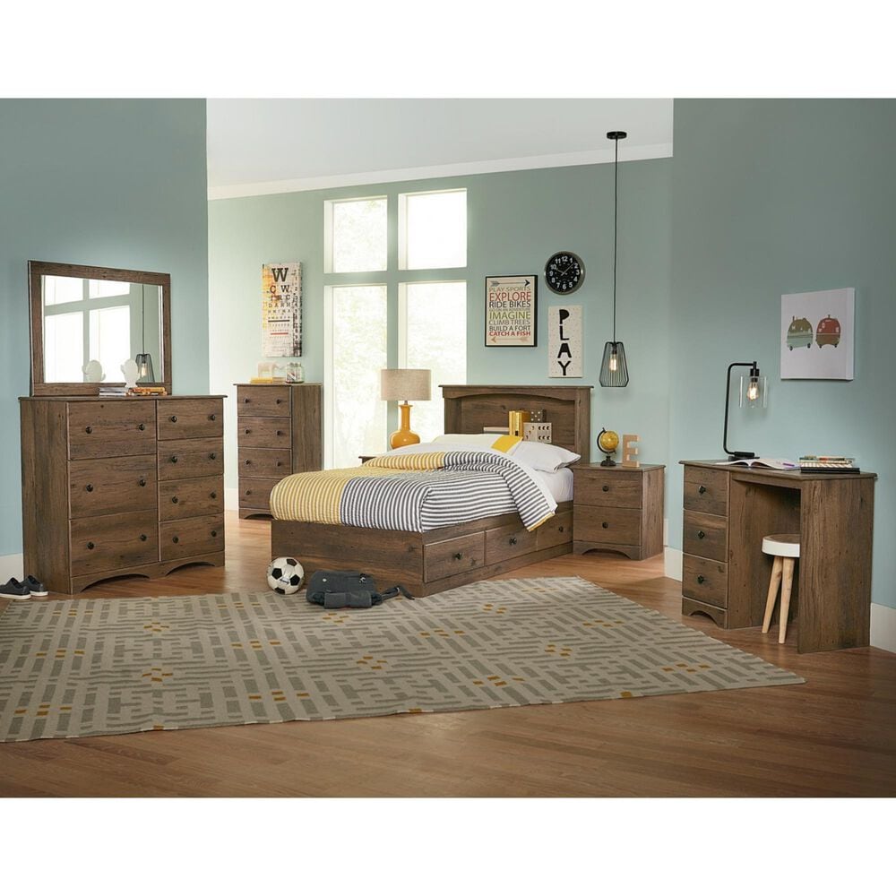 Lemoore 7 Drawer Chest in Dark Oak finish, , large