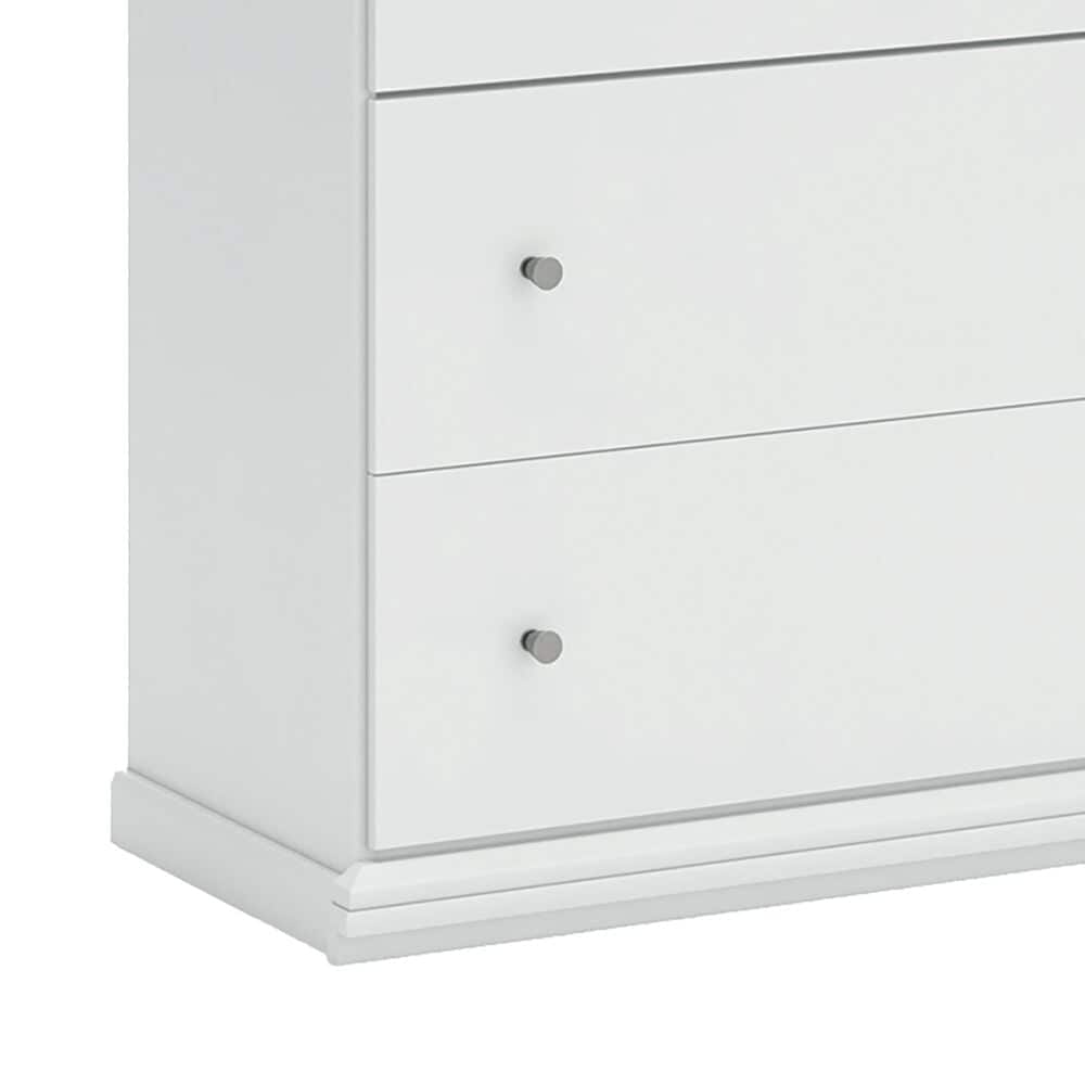 Ashley Bostwick Shoals 5-Piece Full Panel Bedroom Set in White, , large