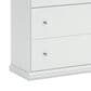 Ashley Bostwick Shoals 5-Piece Full Panel Bedroom Set in White, , large