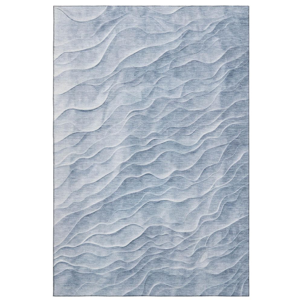 Dalyn Rug Company Pacifica PA1 8" x 10" Denim Area Rug, , large