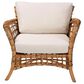 Baxton Studio Babette Arm Chair in White, , large