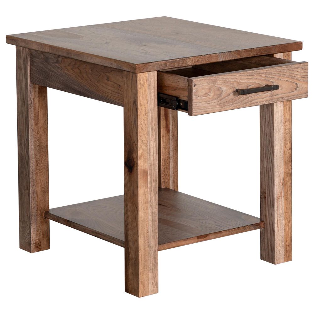 Y & T Woodcraft Altoona End Table in Overtime, , large