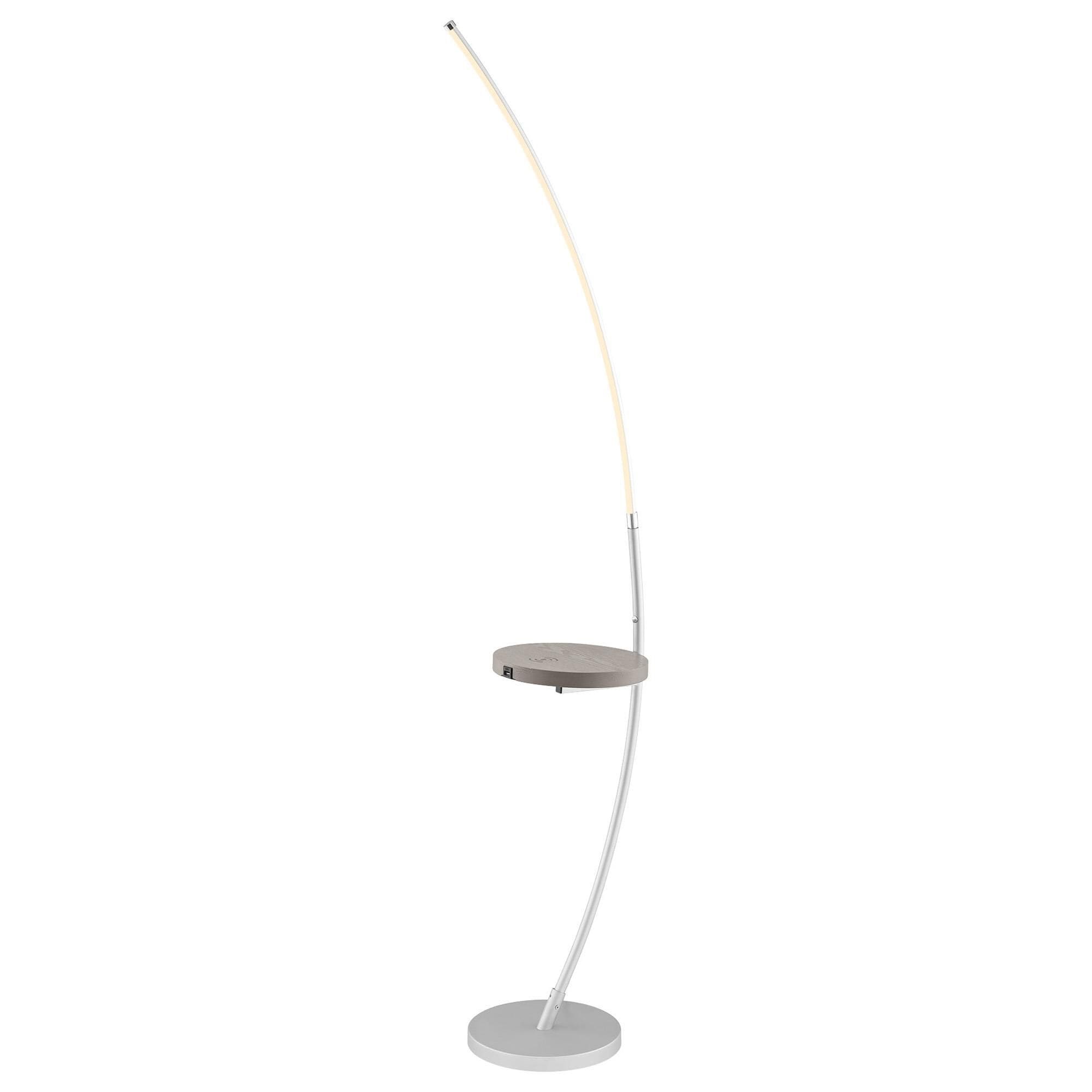Floor lamp with wireless charging on sale