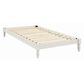 Signature Design by Ashley Tannally Twin Platform Bed in White, , large