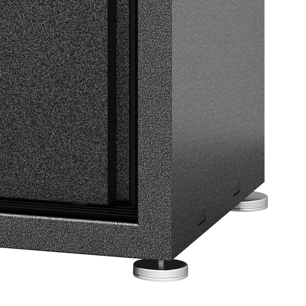Gladiator Ready-to-Assemble Storage Shoe Bench in Hammered Granite and Granite Slate, , large