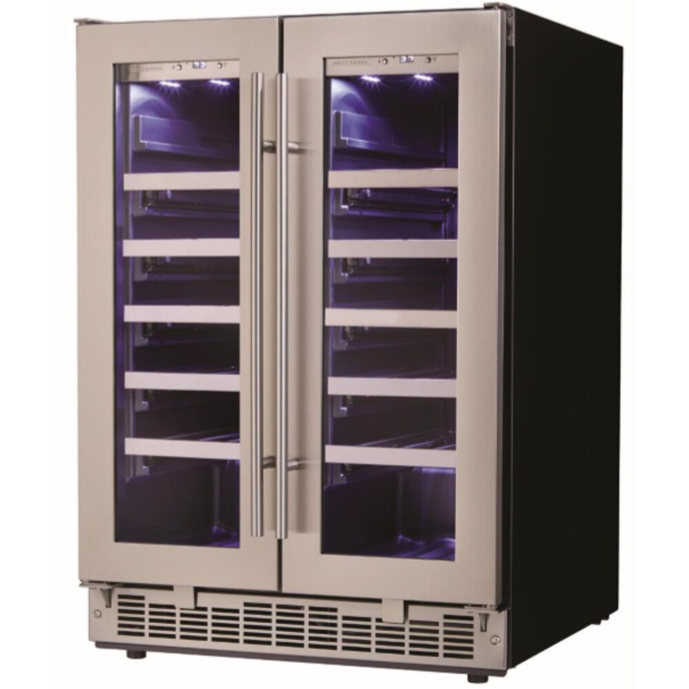 Danby Silhouette Professional Napa 24" French Door Wine Cooler, , large