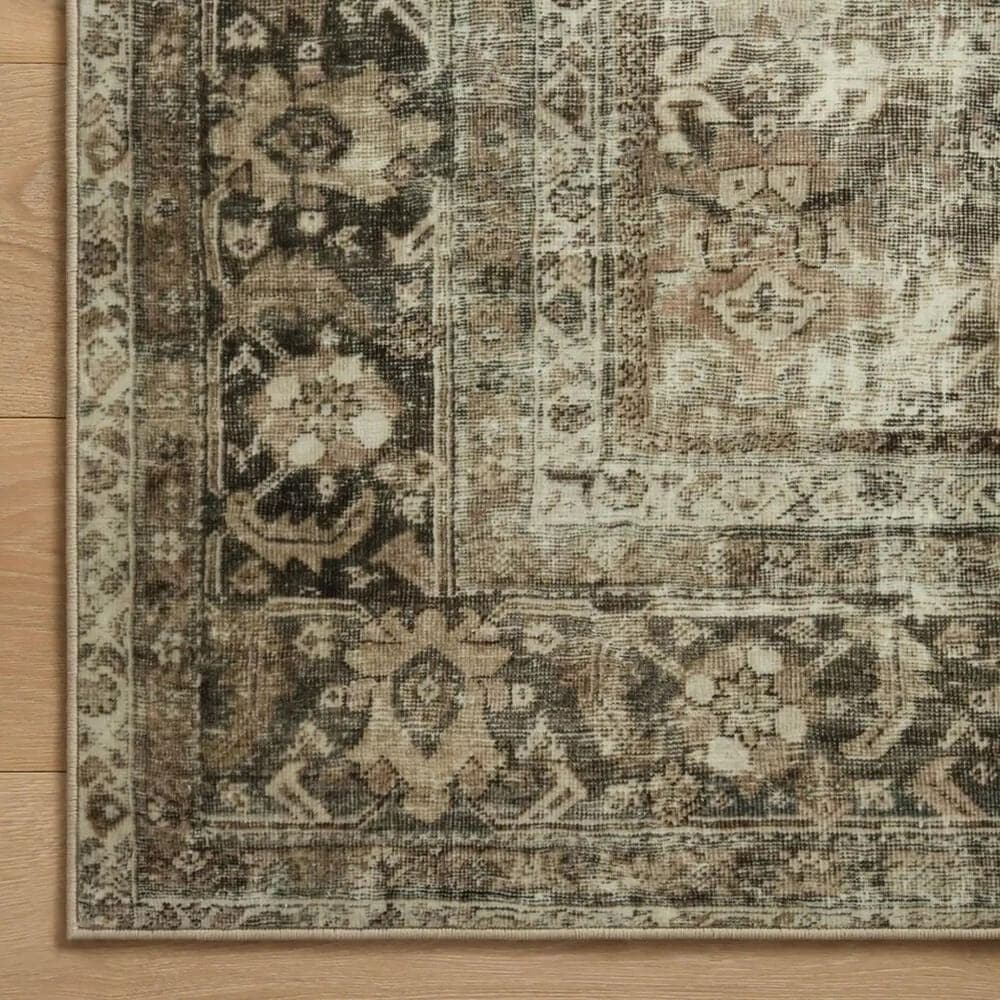Magnolia Home Sinclair 2&#39; x 5&#39; Pebble and Taupe Area Rug, , large