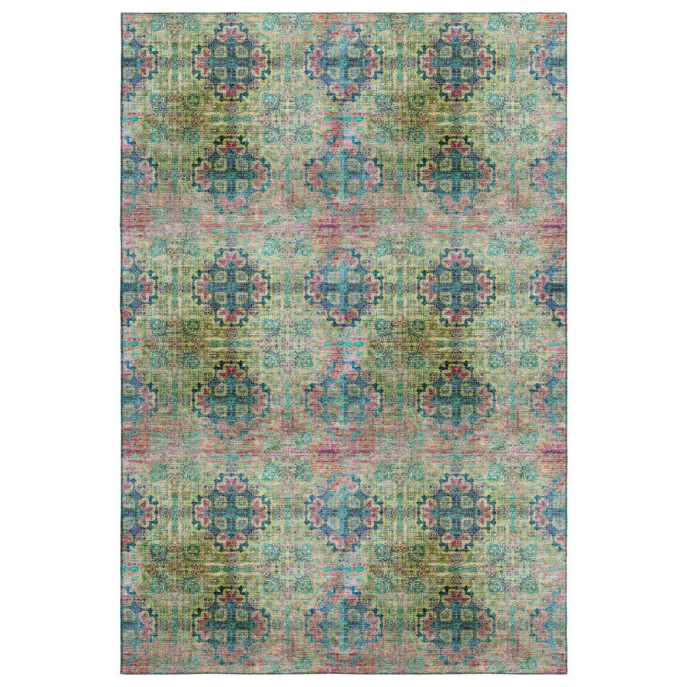Dalyn Rug Company Trevi 10" x 14" Green Area Rug, , large