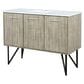 Lexora Home Lancy 48" Single Bathroom Vanity in Rustic Acacia with 2 cm White Cultured Marble Top and Rectangular Sink, , large