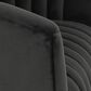 Classic Home Arline Swivel Accent Chair in Gray, , large