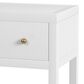 Butler Specialty Company Nora 1-Drawer 21" Nightstand in Textured White, , large