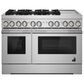 JennAir Rise 48" Professional Range with Gas Grill in Stainless Steel, , large
