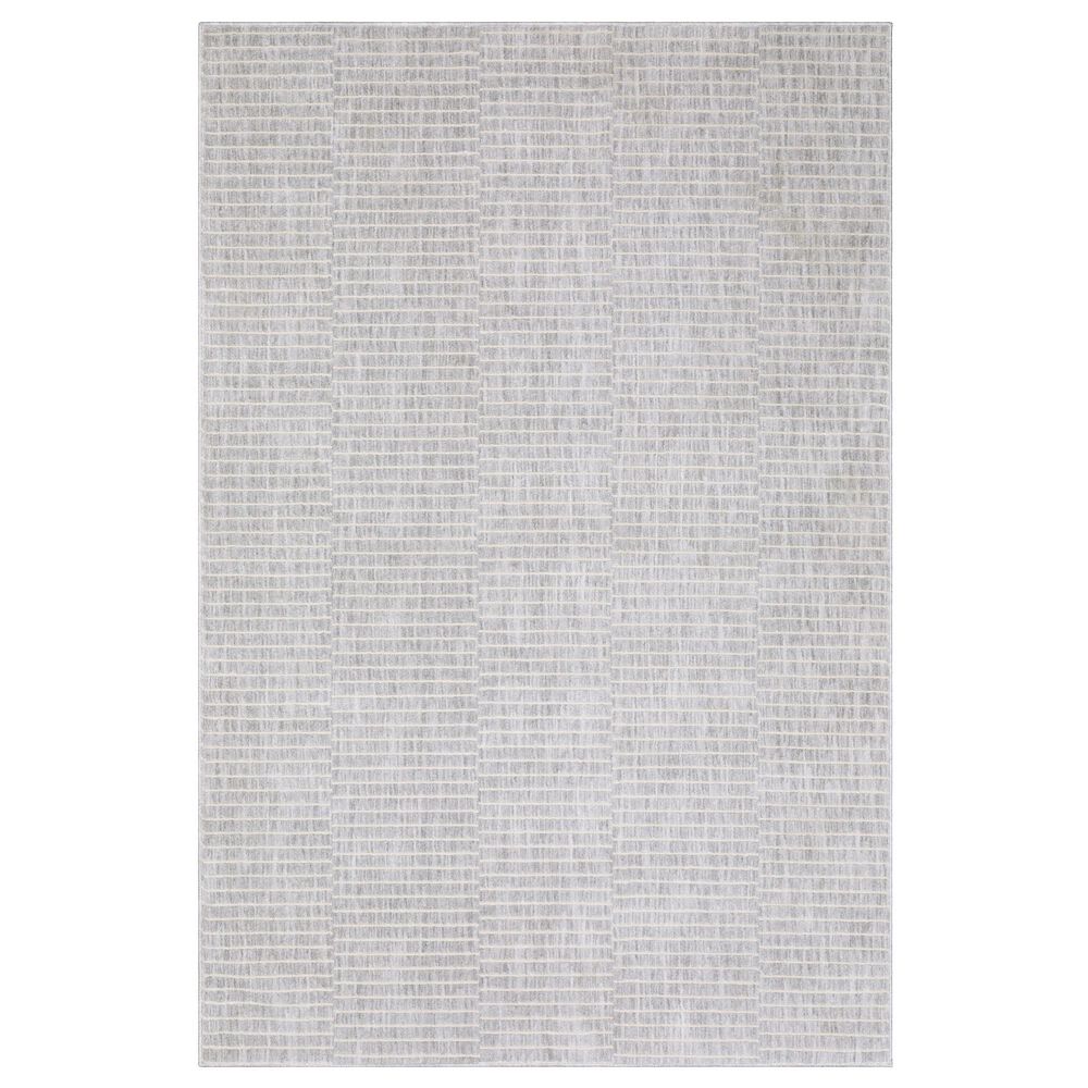 Oriental Weavers Oliver OLV08 Grey and Beige 7"10" x 10"10" Area Rug, , large