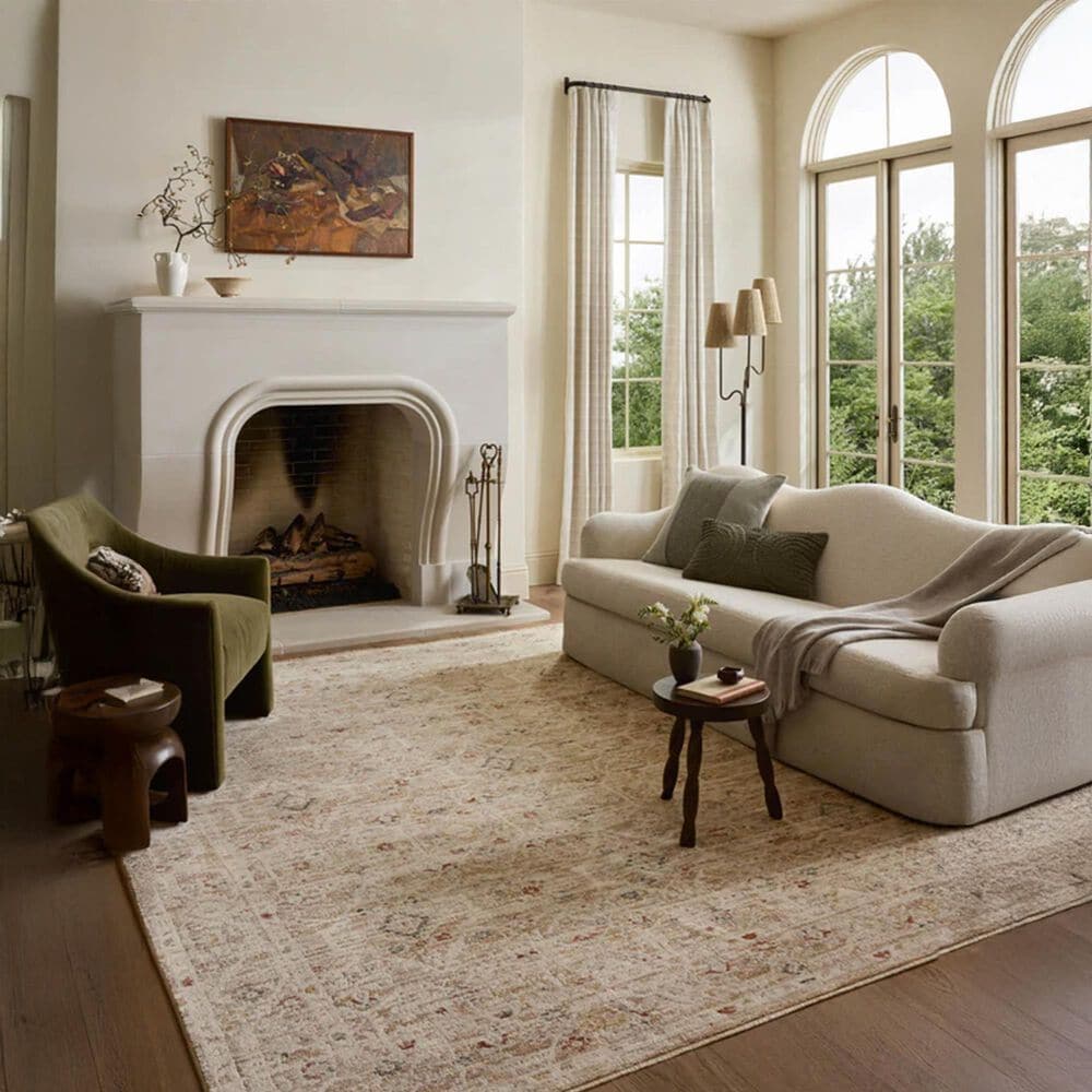 Loloi Clarisse Natural and Multicolor 2&#39;6&quot; x 7&#39;6&quot; Runner, , large