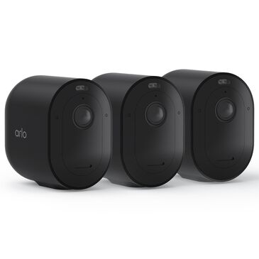 Arlo Arlo Pro 5S 2K Wireless Security Camera - 3 Pack - Black, , large