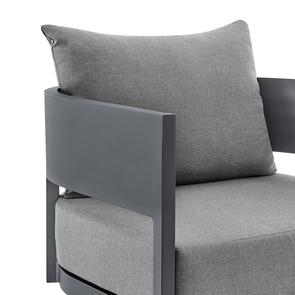 Blue River Argiope 3-Piece Patio Swivel Seating Set in Dark Grey, , large