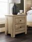 Ashley Makidern 2-Piece Queen Panel Bedroom Set in Natural Brown, , large