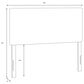 Skyline Furniture Queen Headboard in Velvet Pewter, , large