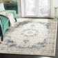 Safavieh Evoke EVK220C-10 10" x 14" Ivory/Blue Area Rug, , large