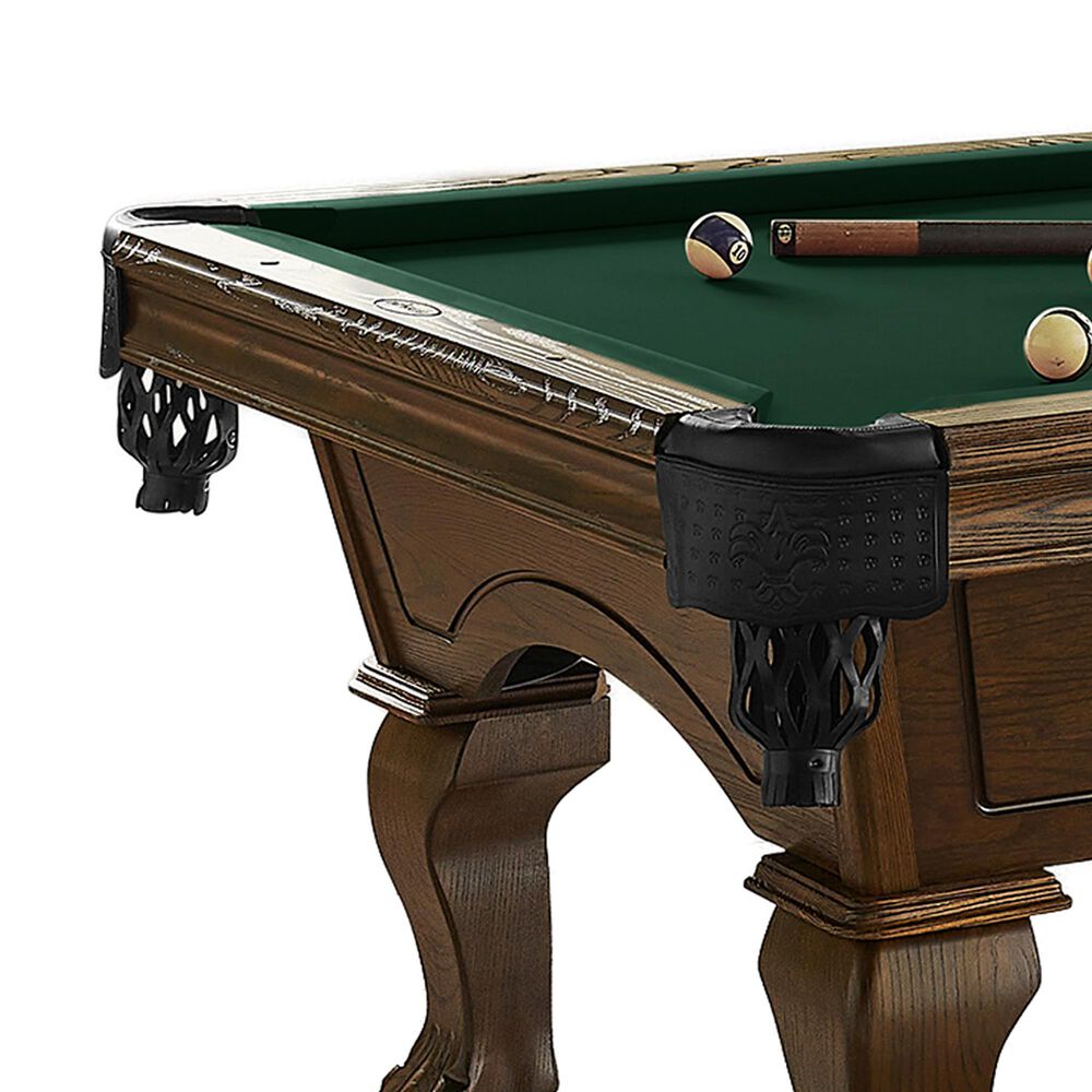 Imperial Hayden 8' Pool Table with Ball and Claw Leg in Russet, , large