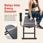 Sunny Health & Fitness Traction and Stretch Decompression Table in Black, , large