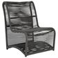 Sunset West Milano Patio Armless Club Chair in Slate, , large