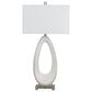 Crestview Collection Ludlow Table Lamp in White, , large