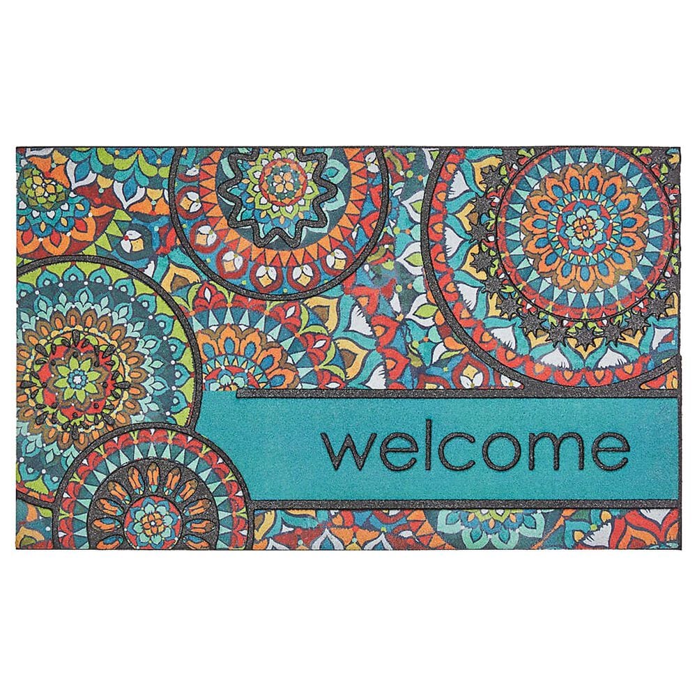 Mohawk Doorscapes 1"6" x 2"6" Multicolor Door Mat, , large