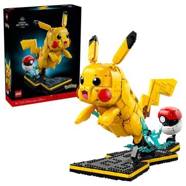 LEGO Pokemon Pikachu and Poke Ball Building Set, , large