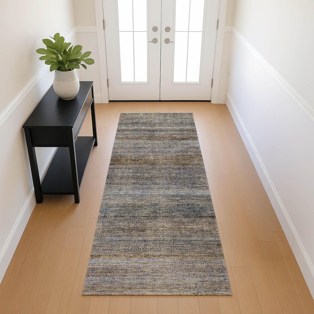 Dalyn Rug Company Vico Blue 2'3" x 7'6" Runner, , large