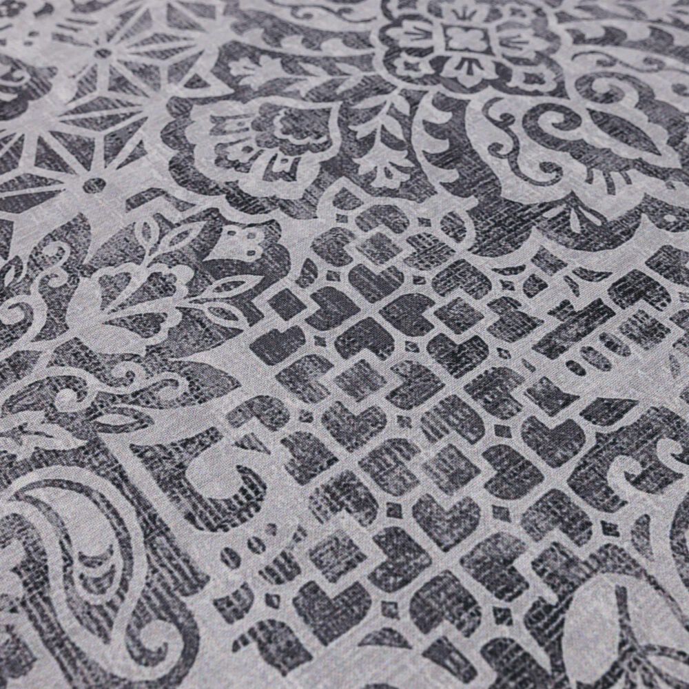 Mohawk Dri-Pro Deluxe Damask Nouveau 1&#39;8&quot; x 3&#39;6&quot; Grey Area Rug, , large