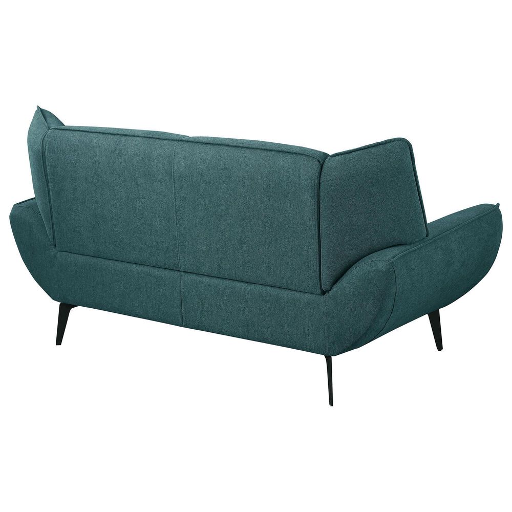 37B Acton Stationary Loveseat in Blue, , large