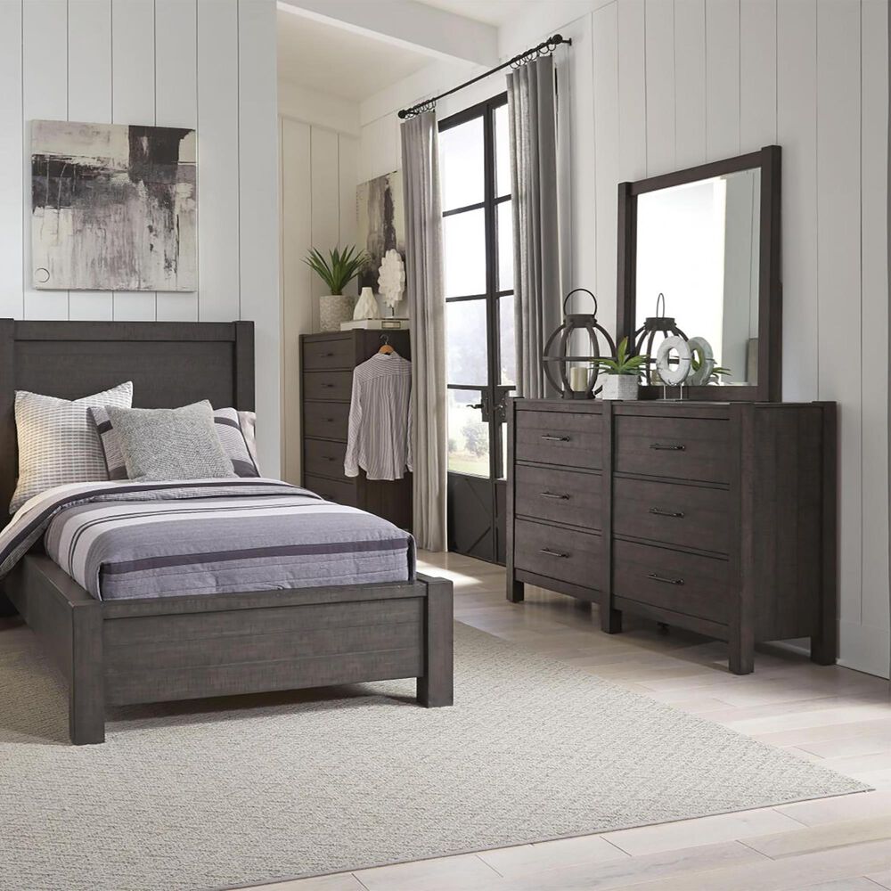 Riva Ridge Mill Creek 6 Drawer Dresser in Carob, , large