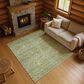 Dalyn Rug Company Soft Essentials Solid Aloe 10" x 14" Indoor/Outdoor Area Rug, , large