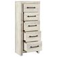 Ashley Cambeck Narrow Chest in Whitewash, , large