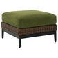 Ashley Horizon Hall Outdoor Ottoman with Cushion in Green, , large