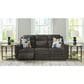 Ashley Kanlow Manual Reclining Sofa in Dusk, , large