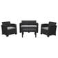 CorLiving Adelaide 4-Piece Conversation Set in Light Gray, , large