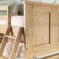 St Claire Home Today"s Traditions Twin over Twin Bunk Bed in Natural Hickory, , large