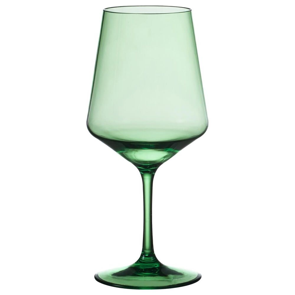 LeadingWare Lexington Tritan 18 Oz Wine Glass in Green, , large