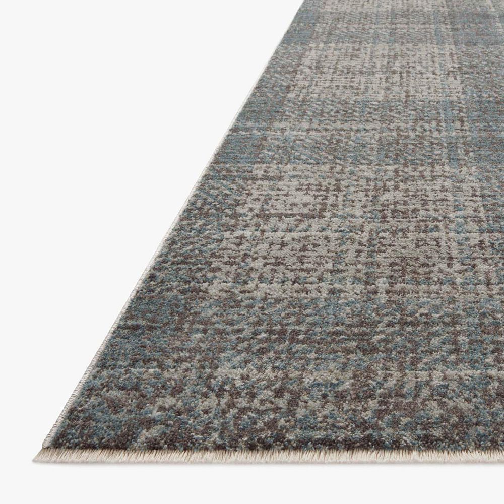 Angela Rose Ember 11&#39;6&quot; x 15&#39; Denim and Charcoal Area Rug, , large
