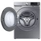 Samsung 4.5 Cu. Ft. Smart Front Load Washer with Super Speed Wash in Platinum, , large