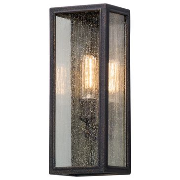 Troy Lighting Dixon 7" 1-Light Exterior Wall Sconce in Vienna Bronze, , large