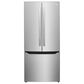 Frigidaire Gallery 20.0 Cu. Ft. Standard-Depth French Door Refrigerator in Stainless Steel, , large